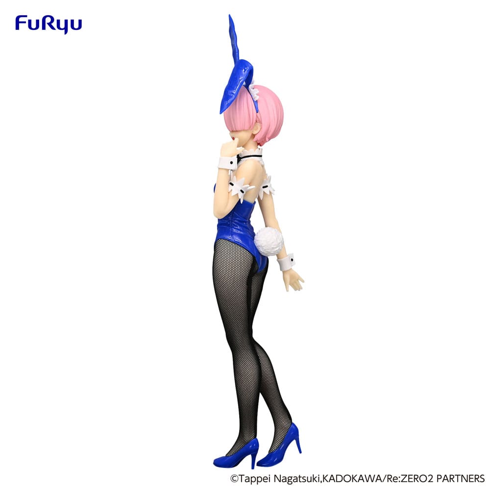 Re:Zero BiCute Bunnies Ram Blue Color Ver. 30cm PVC Statue