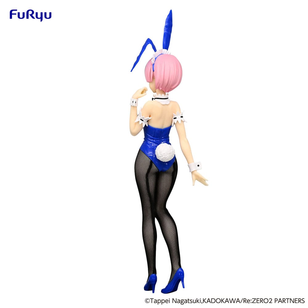 Re:Zero BiCute Bunnies Ram Blue Color Ver. 30cm PVC Statue