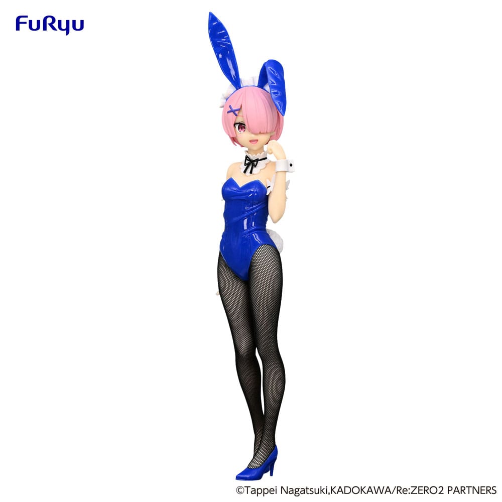 Re:Zero BiCute Bunnies Ram Blue Color Ver. 30cm PVC Statue