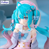 Hatsune Miku Love Sailor Grey Color Ver. 13cm Noodle Stopper PVC Statue