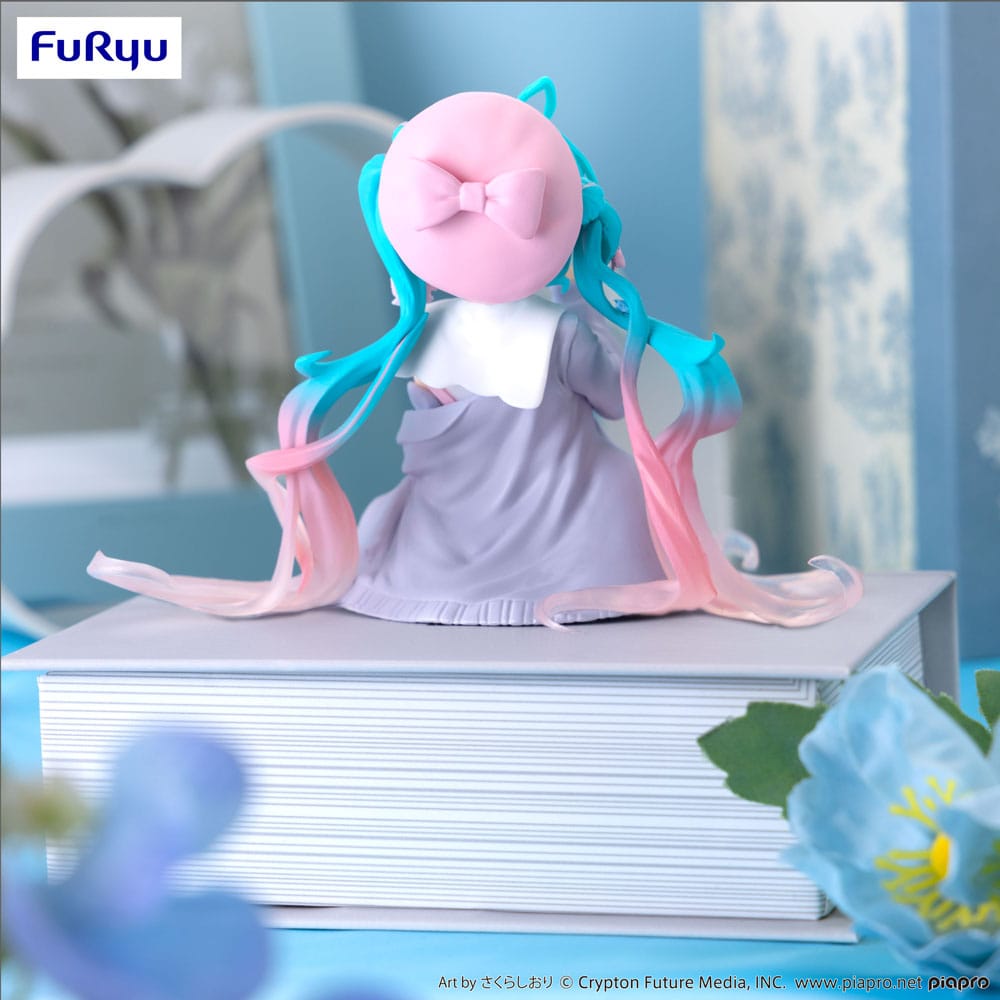 Hatsune Miku Love Sailor Grey Color Ver. 13cm Noodle Stopper PVC Statue