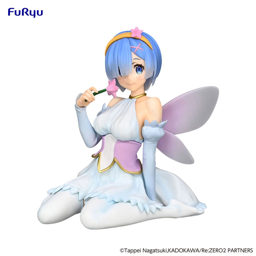 Re:Zero Starting Life in Another Rem Flower Fairy 9cm World Noodle Stopper PVC Statue