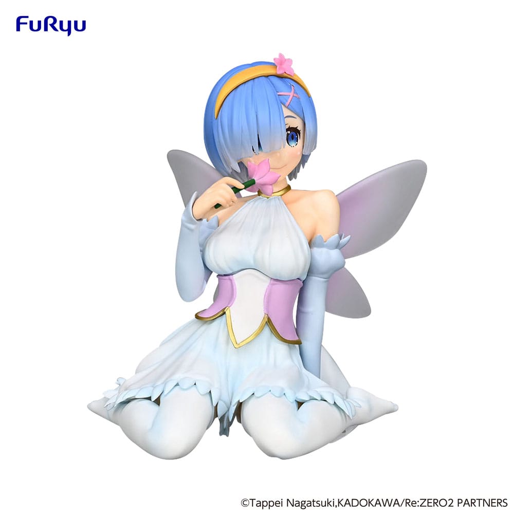 Re:Zero Starting Life in Another Rem Flower Fairy 9cm World Noodle Stopper PVC Statue