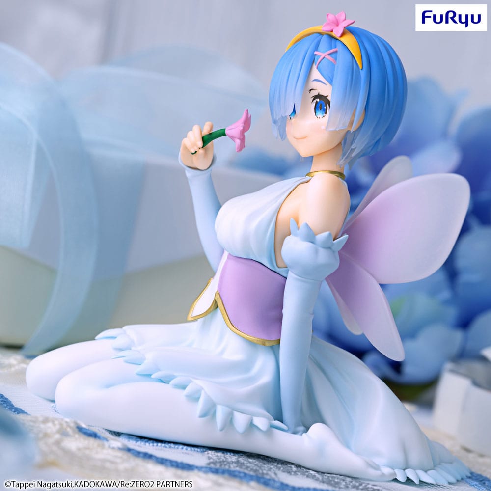 Re:Zero Starting Life in Another Rem Flower Fairy 9cm World Noodle Stopper PVC Statue