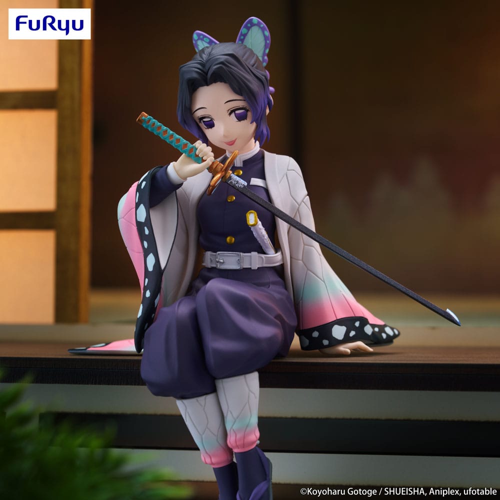 Demon Slayer Kocho Shinobu 11 cm Noodle Stopper PVC Statue