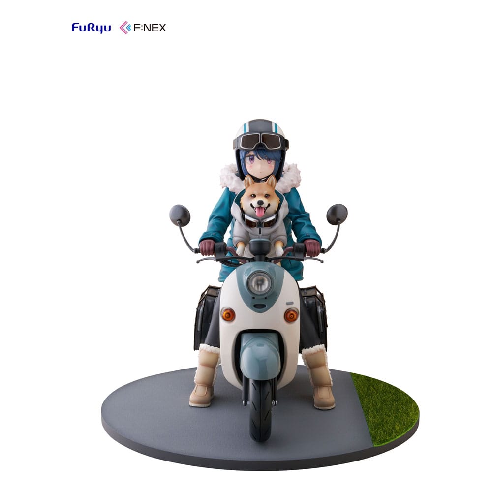 Laid Back Camp F:NEX Rin Shima 20 cm 1/7 PVC Statue
