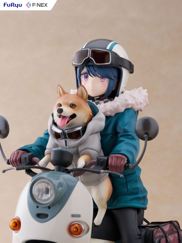 Laid Back Camp F:NEX Rin Shima 20 cm 1/7 PVC Statue