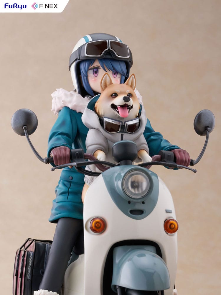 Laid Back Camp F:NEX Rin Shima 20 cm 1/7 PVC Statue