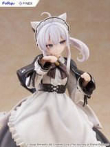 Wandering Witch: The Journey of Elaina F:NEX PVC Statue 1/7 Elaina Maid costume with cat ears Ver. 24 cm