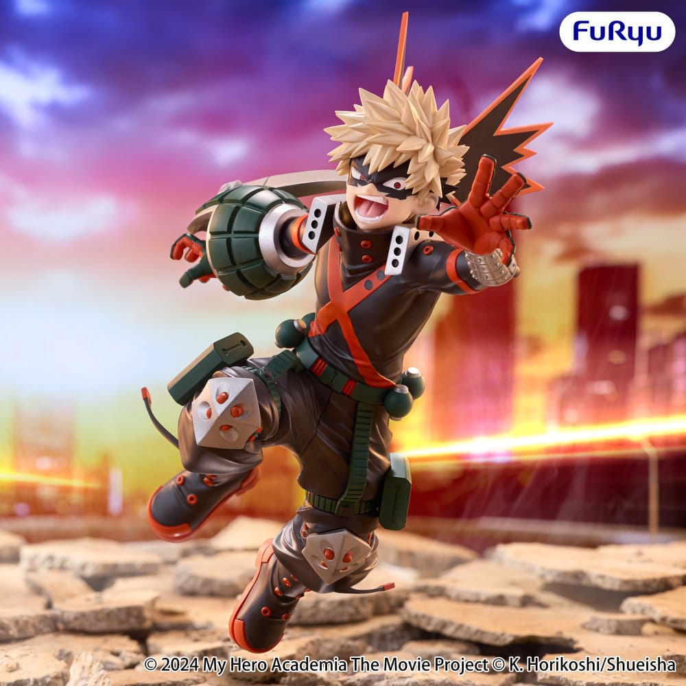 My Hero Academia: You're Next Muchute PVC Figure Katsuki Bakugo 25 cm