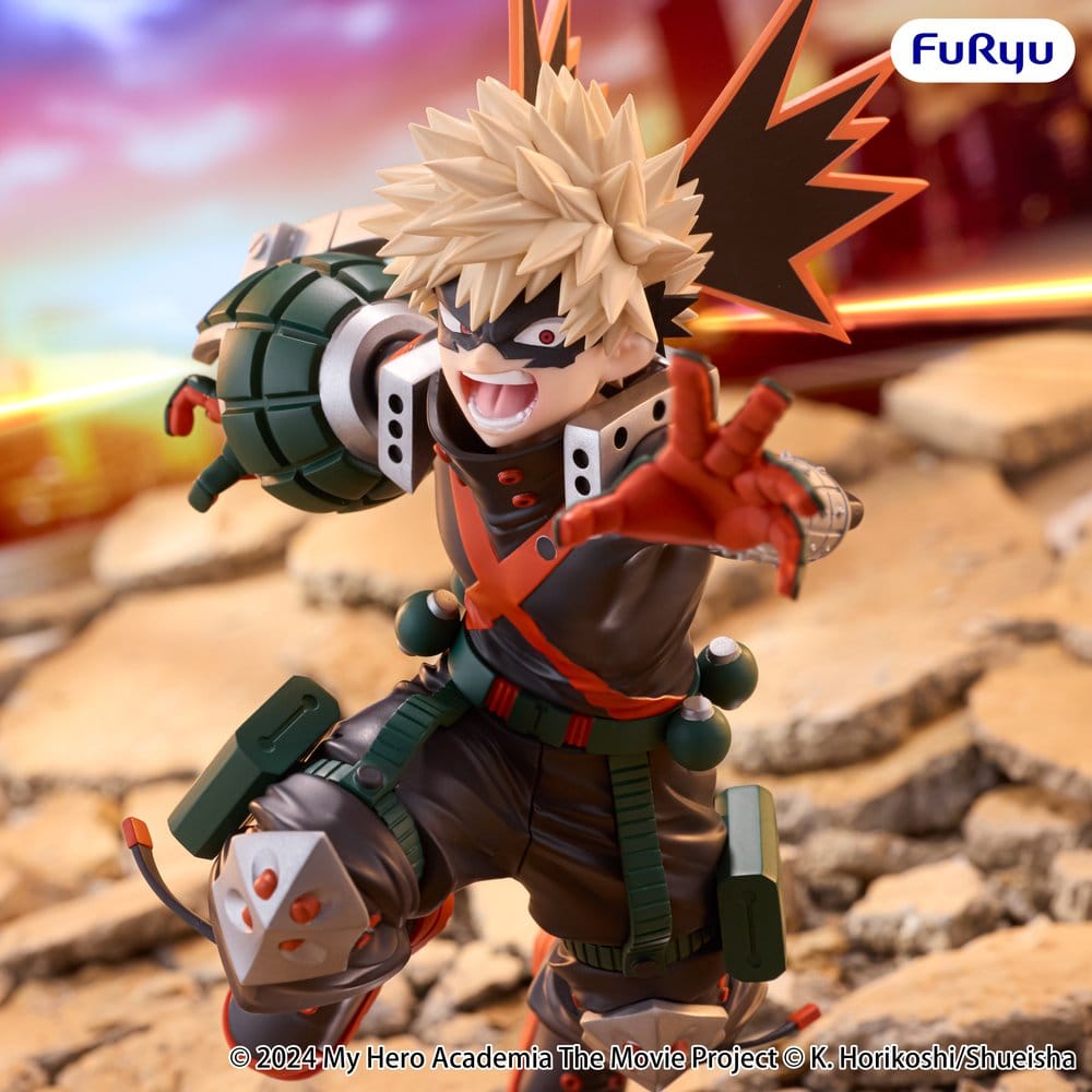 My Hero Academia: You're Next Muchute PVC Figure Katsuki Bakugo 25 cm