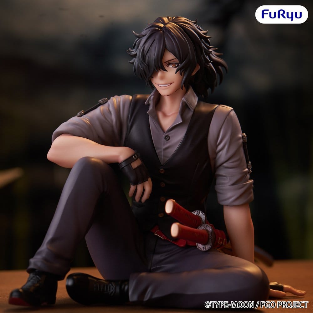 Fate/Grand Order Noodle Stopper PVC Figure Assassin Izou Okada Awesome Dapper Suit 9 cm