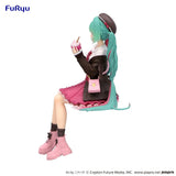 Hatsune Miku Noodle Stopper Autumn Date Pink Color Ver. 14 cm PVC Statue