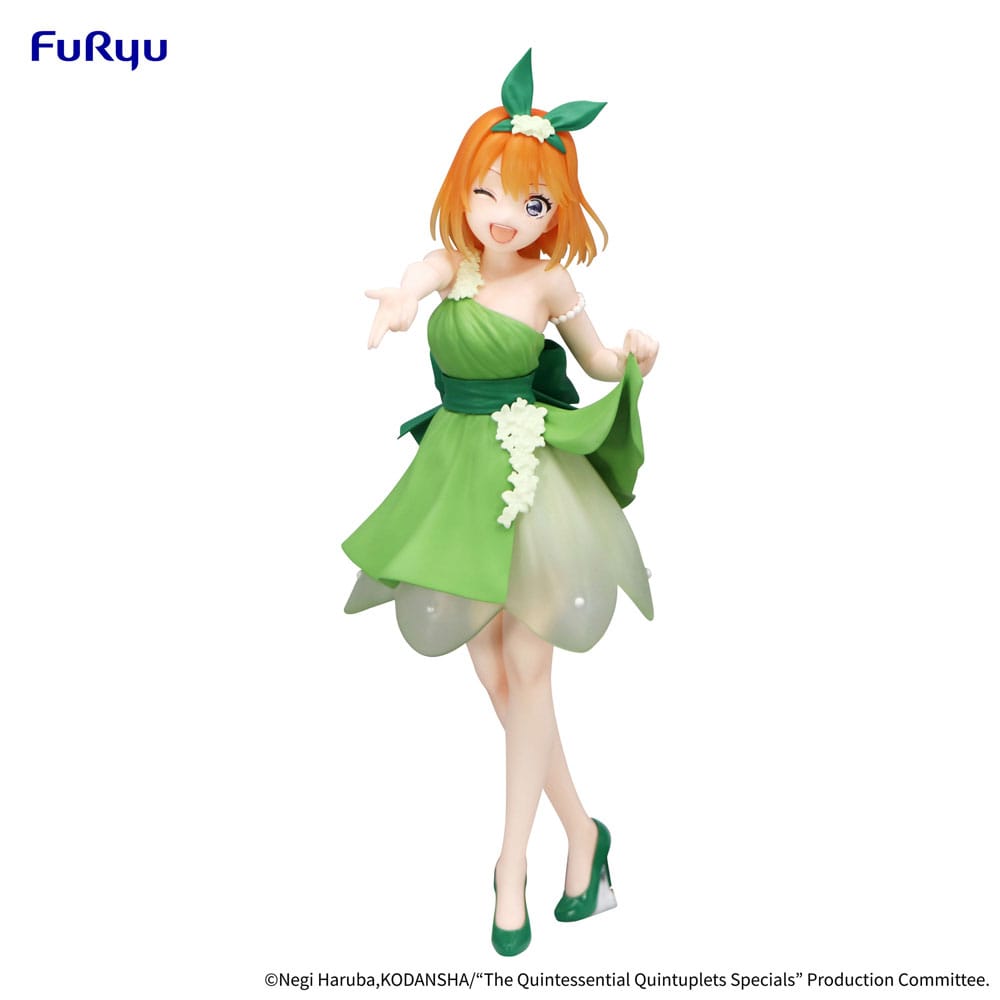 The Quintessential Quintuplets Trio-Try-iT Nakano Yotsuba Pastel Dress Ver. 22 cm PVC Statue