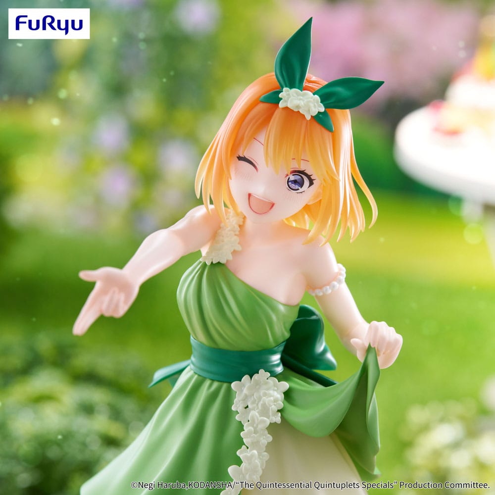 The Quintessential Quintuplets Trio-Try-iT Nakano Yotsuba Pastel Dress Ver. 22 cm PVC Statue