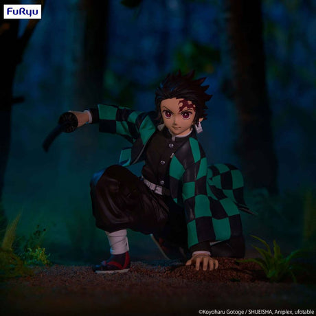Demon Slayer Kamado Tanjiro 13 cm Noodle Stopper PVC Statue
