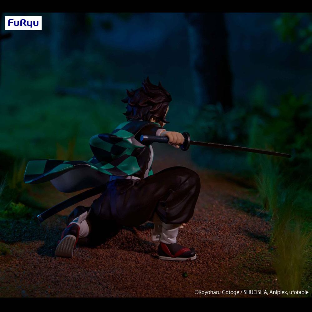 Demon Slayer Kamado Tanjiro 13 cm Noodle Stopper PVC Statue