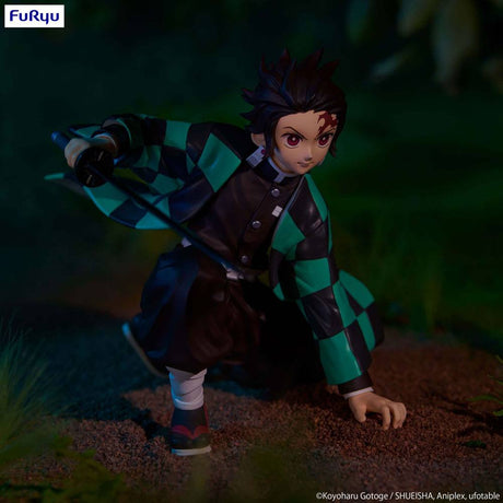 Demon Slayer Kamado Tanjiro 13 cm Noodle Stopper PVC Statue