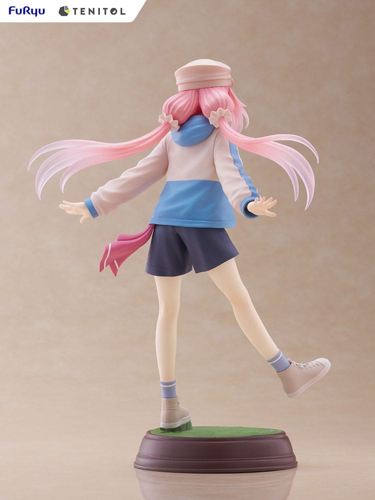 Laid-Back Camp Tenitol Nadeshiko Kagamihara 22 cm PVC Statue