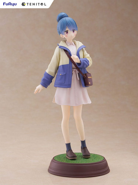 Laid-Back Camp Tenitol Rin Shima 23 cm PVC Statue