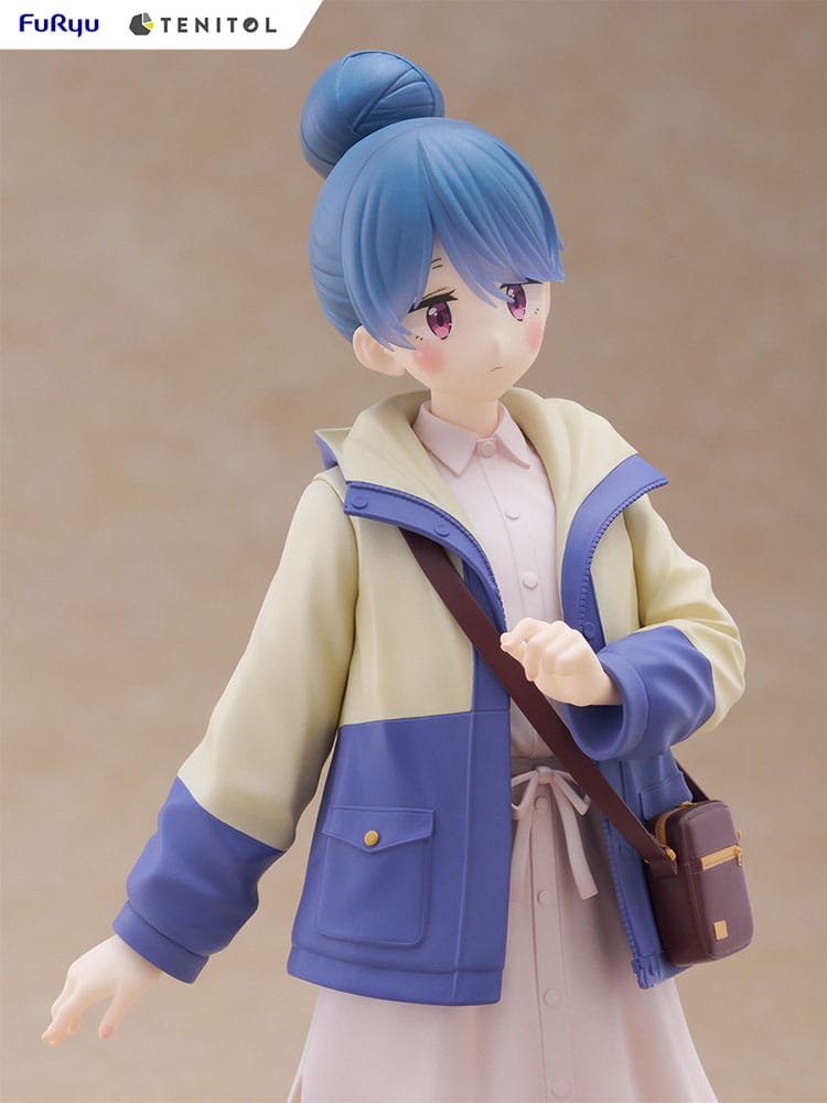 Laid-Back Camp Tenitol Rin Shima 23 cm PVC Statue