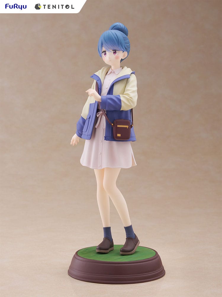 Laid-Back Camp Tenitol Rin Shima 23 cm PVC Statue