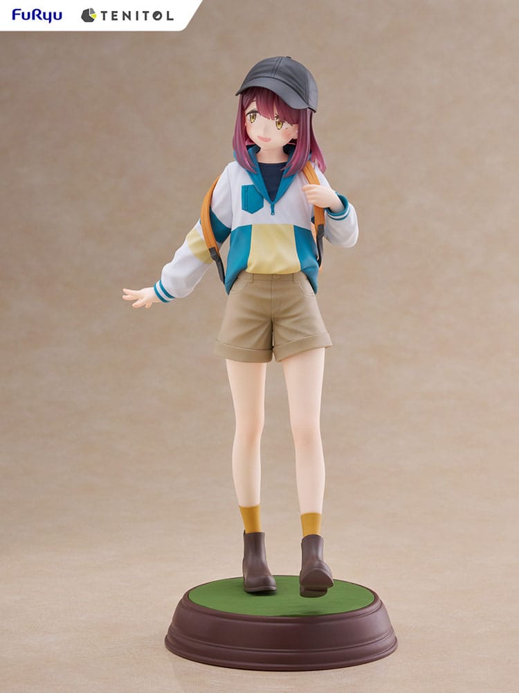 Laid-Back Camp Tenitol Ayano Toki 23 cm PVC Statue