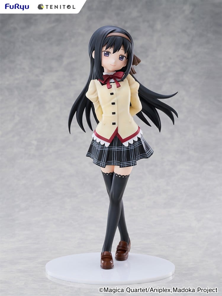 Puella Magi Madoka Magica the Movie -Walpurgisnacht: Rising- Tenitol Tall PVC Figure Homura Akemi 30 cm