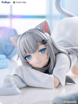 Virtual Youtuber Tenitol Big Noodle Stopper PVC Figure Nachoneko 18 cm