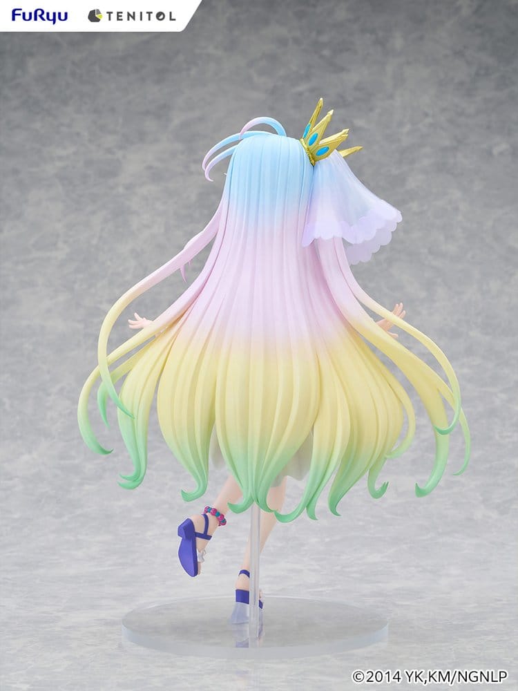 No Game No Life Tenitol Tall PVC Figure Shiro swimwear dress Ver. 29 cm