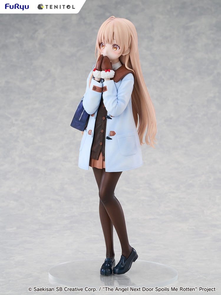 The Angel Next Door Spoils Me Rotten Tenitol Tall PVC Figure Mahiru Shiina Winter clothes Ver. 30 cm