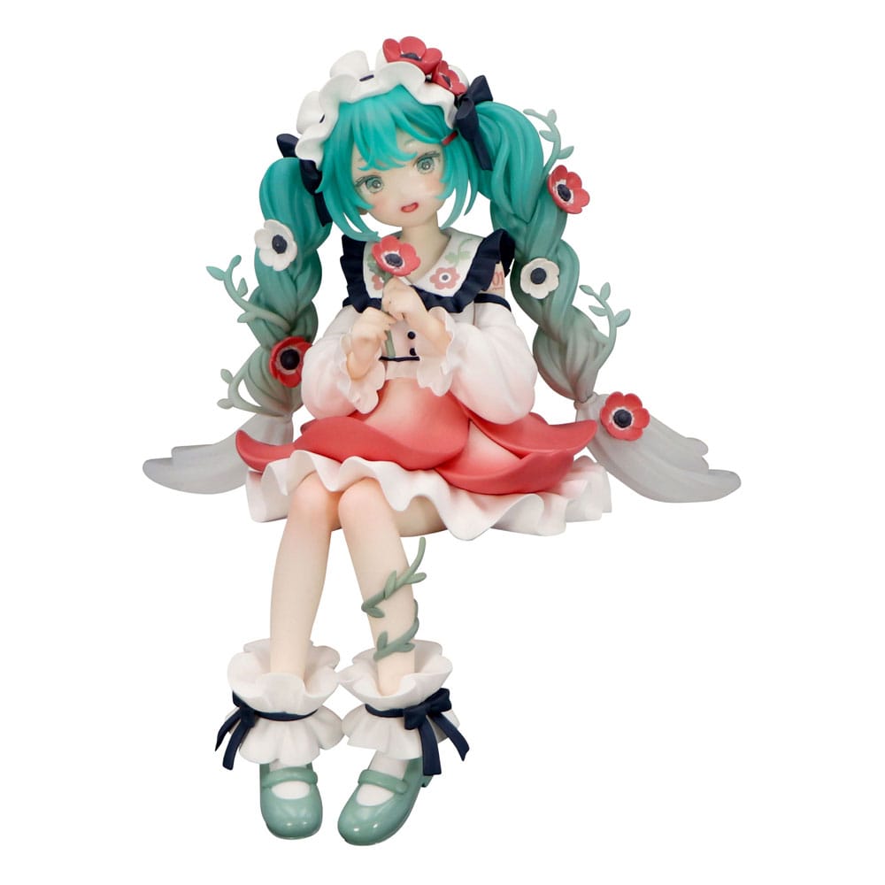 Hatsune Miku Noodle Stopper Hatsune Miku Flower Fairy Anemone 14 cm PVC Statue