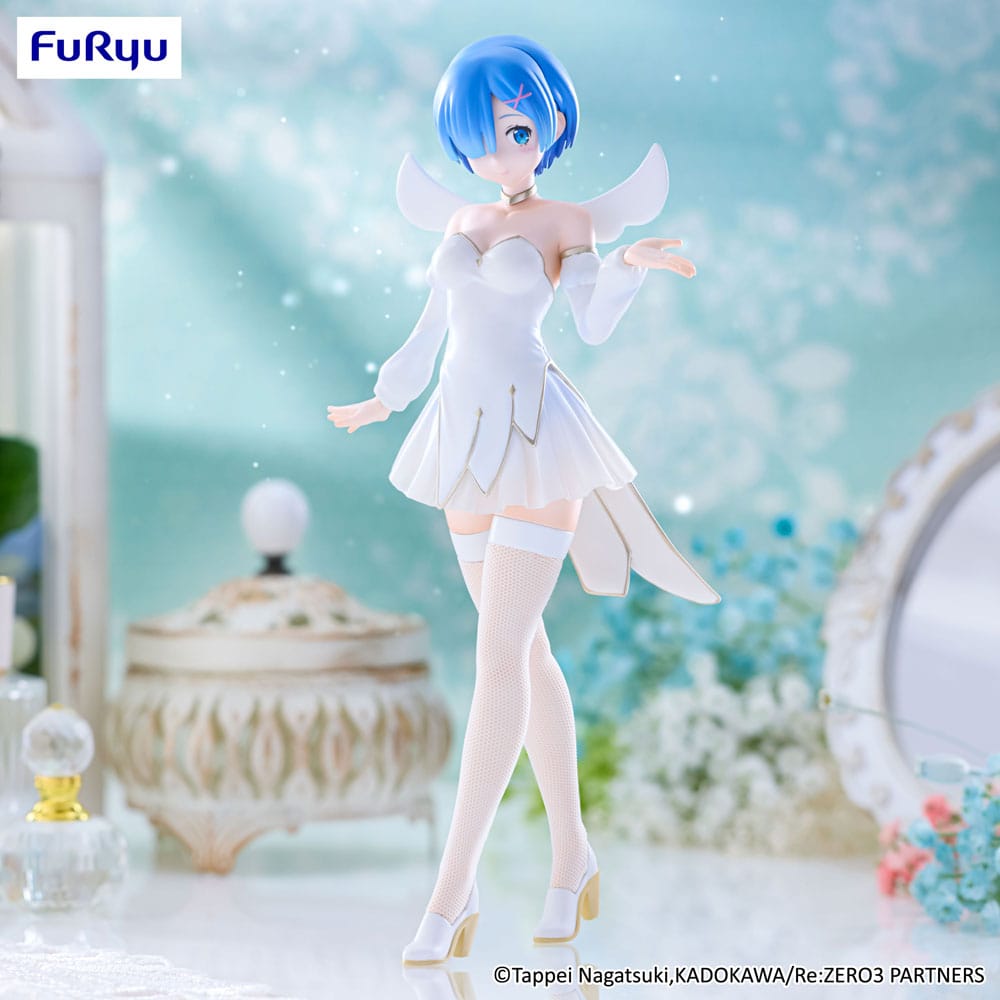Re:Zero Rem Little Wings BiCute Pure 25cm PVC Statue