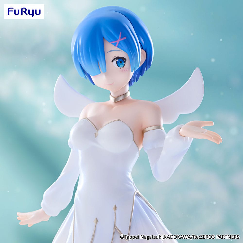 Re:Zero Rem Little Wings BiCute Pure 25cm PVC Statue