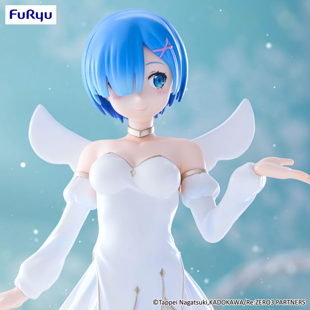 Re:Zero Rem Little Wings BiCute Pure 25cm PVC Statue