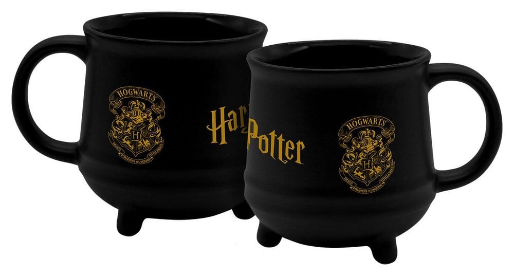 Harry Potter Mug Hogwarts Crest Cauldron Design 560ml