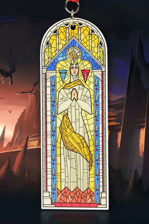 Dragon Age Andraste Stain Glass Hanging Tree Ornament