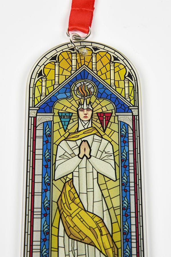 Dragon Age Andraste Stain Glass Hanging Tree Ornament
