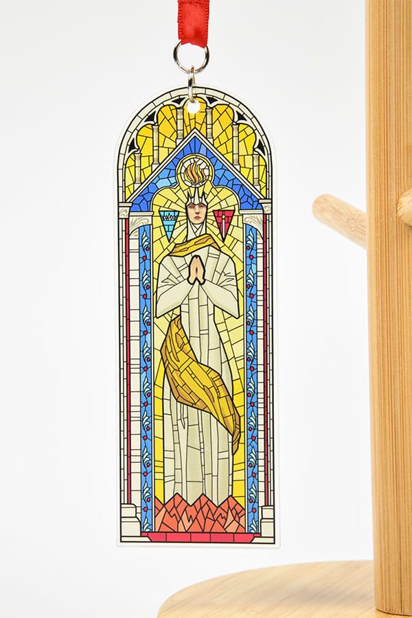 Dragon Age Andraste Stain Glass Hanging Tree Ornament