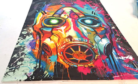 Borderlands Mask Pop Art Poster Canvas