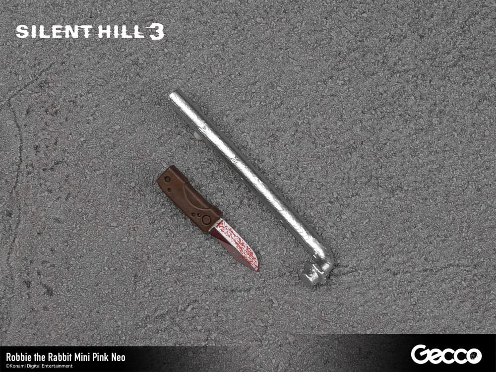 Silent Hill 3 Robbie the Rabbit Mini Pink Neo Version 10 cm Mini Action Figure