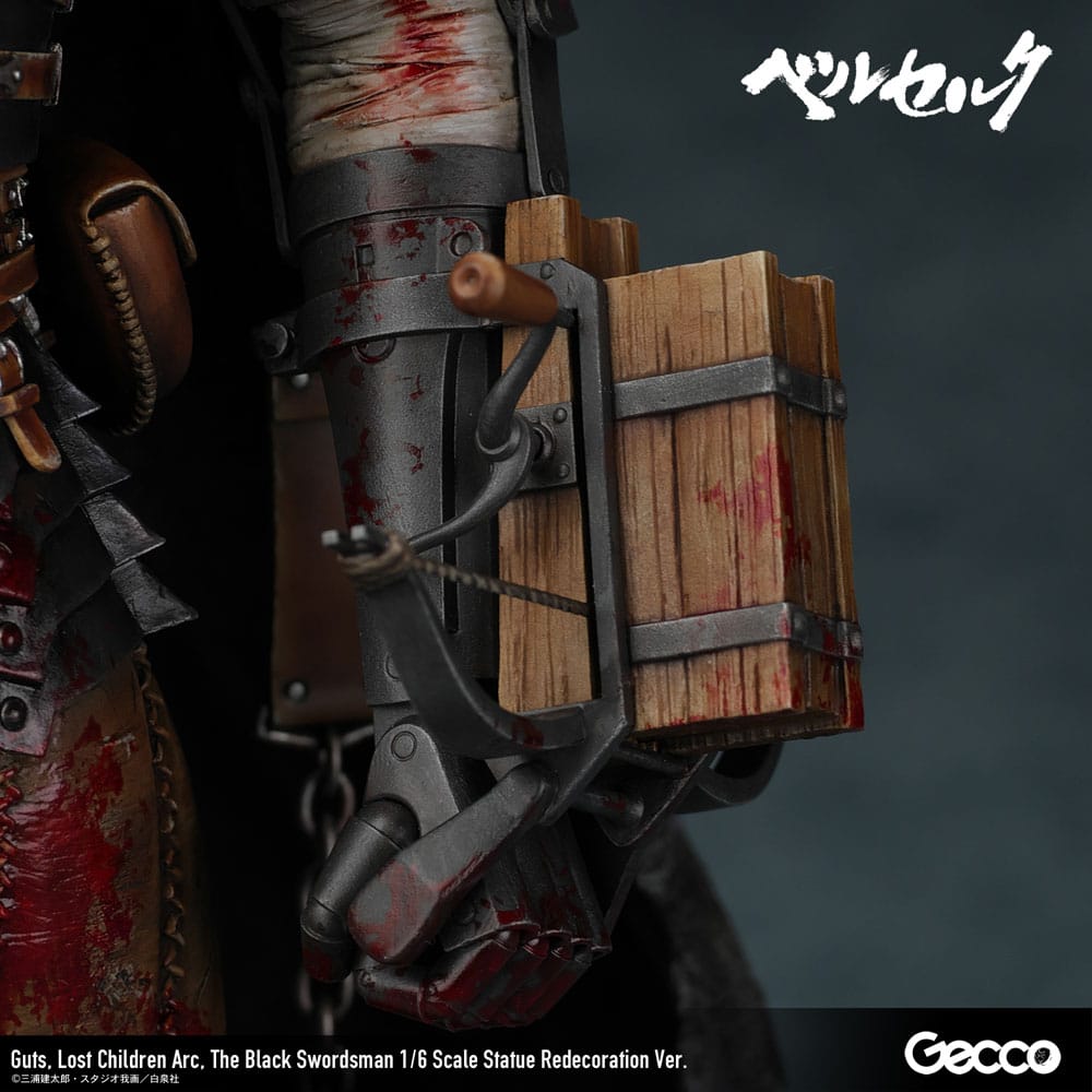 Berserk Statue 1/6 Guts Lost Children Arc The Black Swordsman Redecoration Ver. 38 cm
