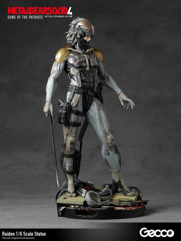 Metal Gear Solid 4 Guns of the Patriots Statue 1/6 Raiden 32 cm