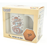 Glassstaff Gift Set Mug & Dice D20 Coffee Potion