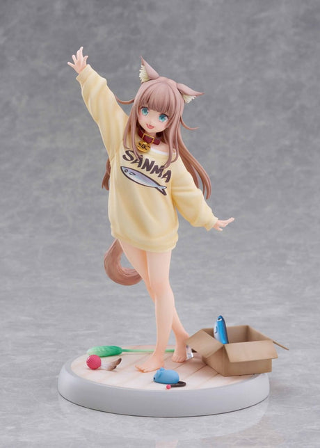 My Cat Is a Kawaii Girl Statue 1/6 Kinako Play With Ver. AmiAmi Limited Edition 21 cm