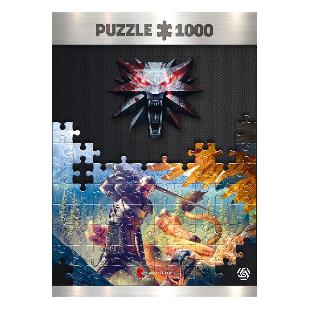 The Witcher Griffin Fight 1000 Pieces Premium Puzzle