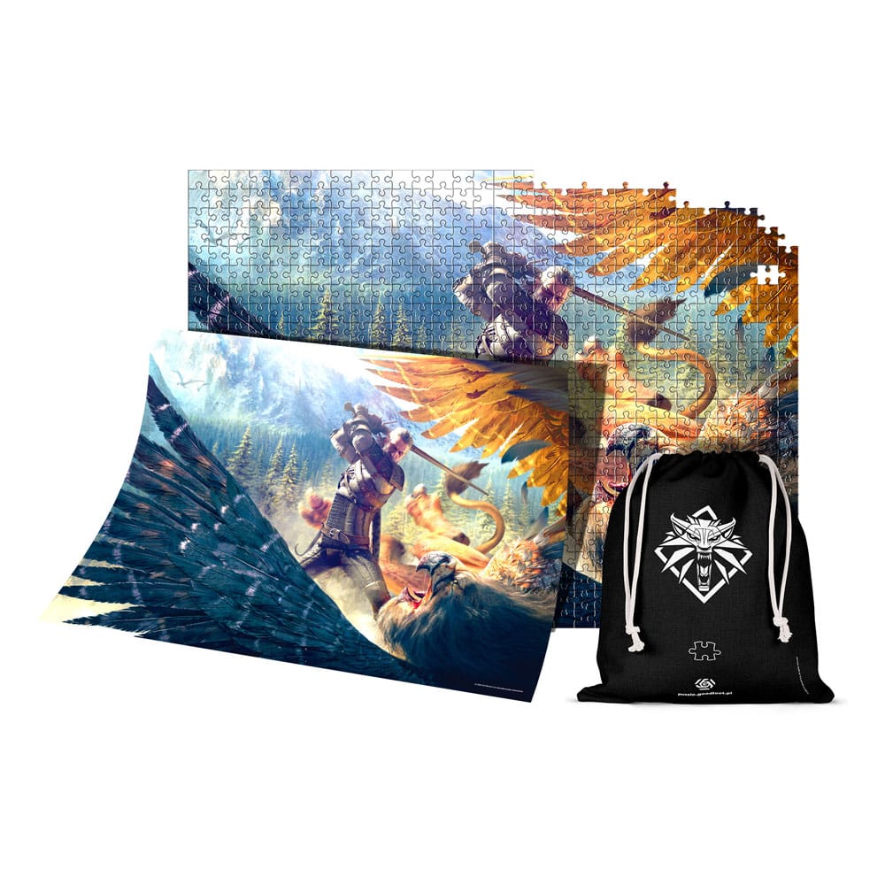 The Witcher Griffin Fight 1000 Pieces Premium Puzzle