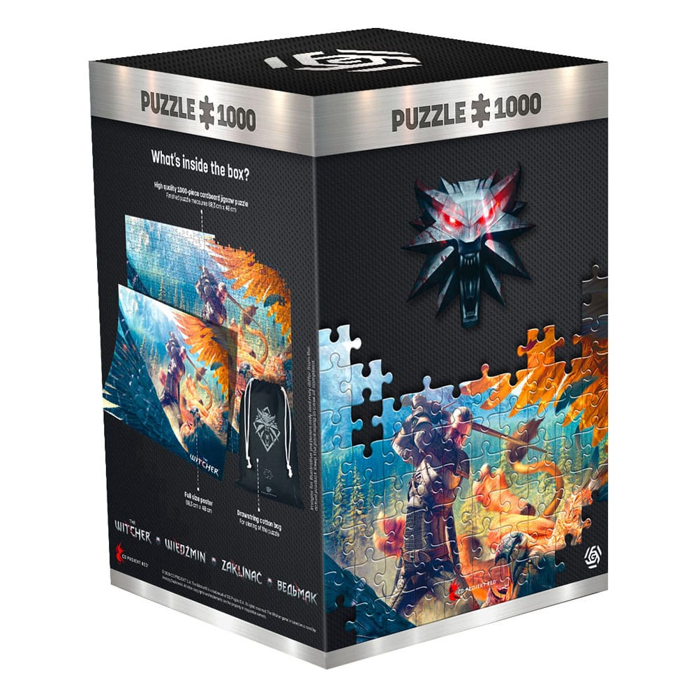 The Witcher Griffin Fight 1000 Pieces Premium Puzzle