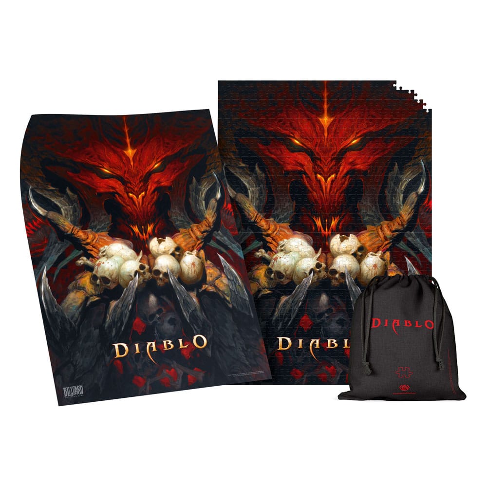 Diablo Lord of Terror 1000 Pieces Premium Puzzle