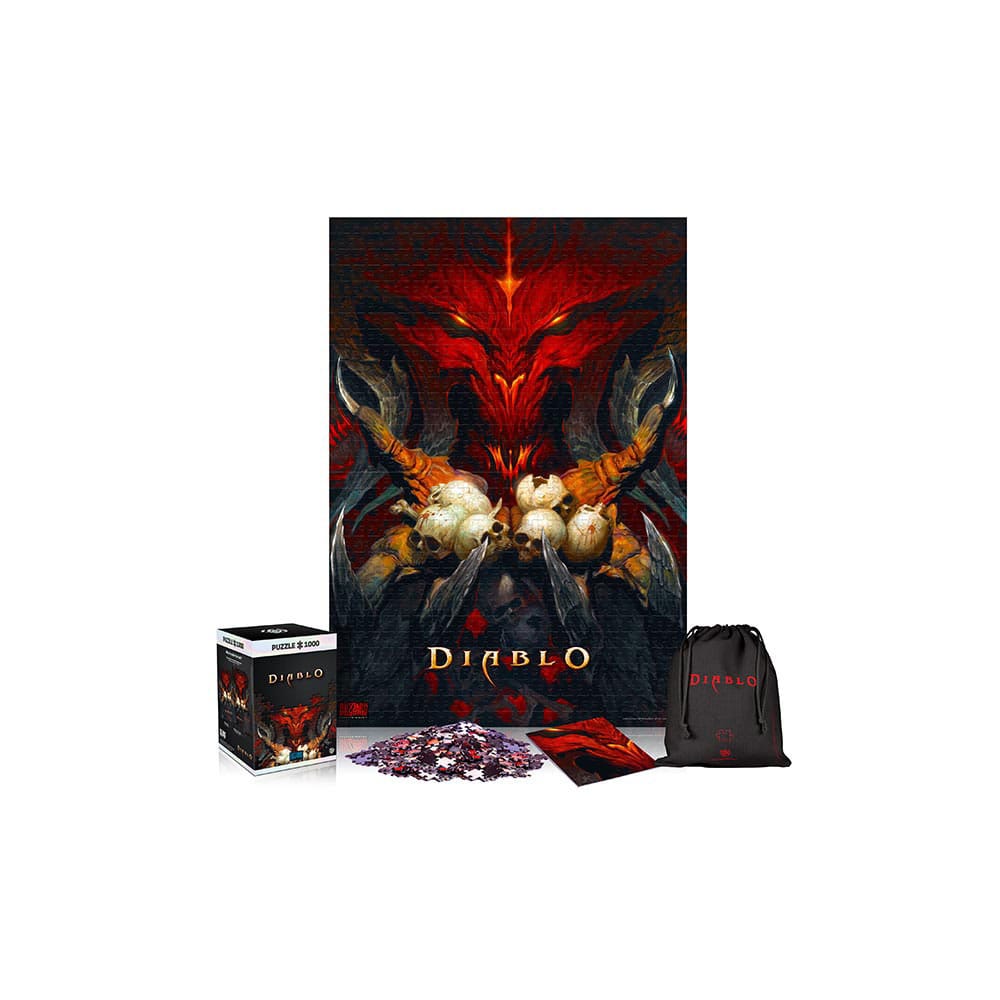 Diablo Lord of Terror 1000 Pieces Premium Puzzle